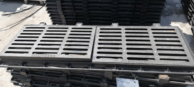 华池球墨铸铁连体双篦展示